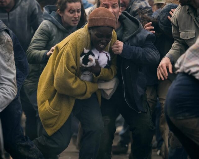 «Тихое место: День первый»: инопланетное вторжение подождёт — героине с котиком надо за пиццей